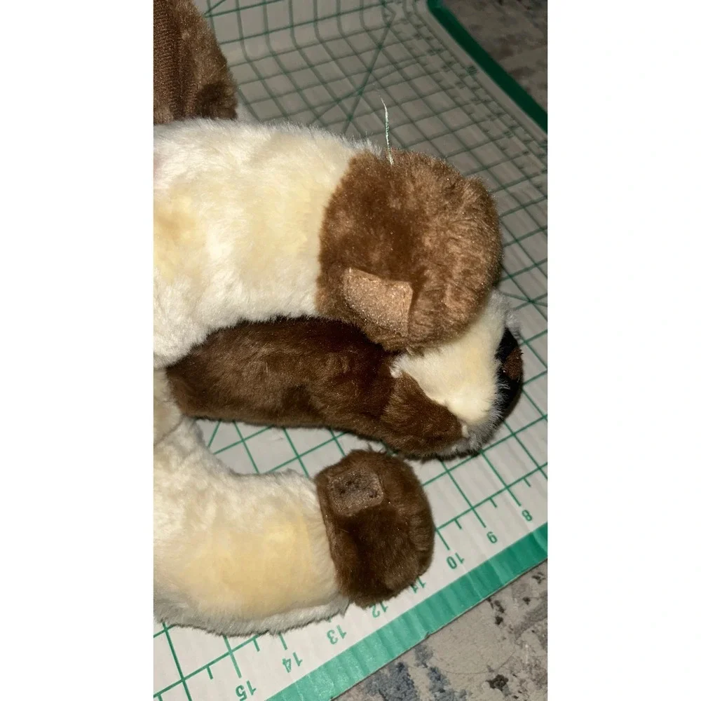 Unbranded Longhorn Bull Plush OS Tan Brown Western Stuffed Animal Toy